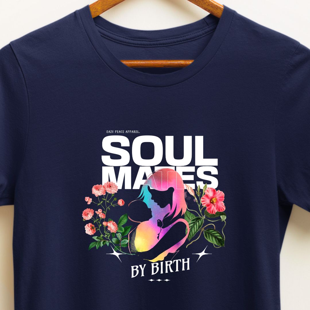 Soulmates by Birth: Mother and Child T-shirts