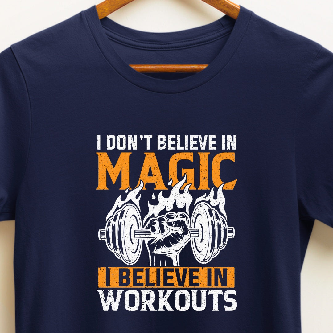 Workout Believer T-Shirt | Shop Now for Fitness Enthusiasts