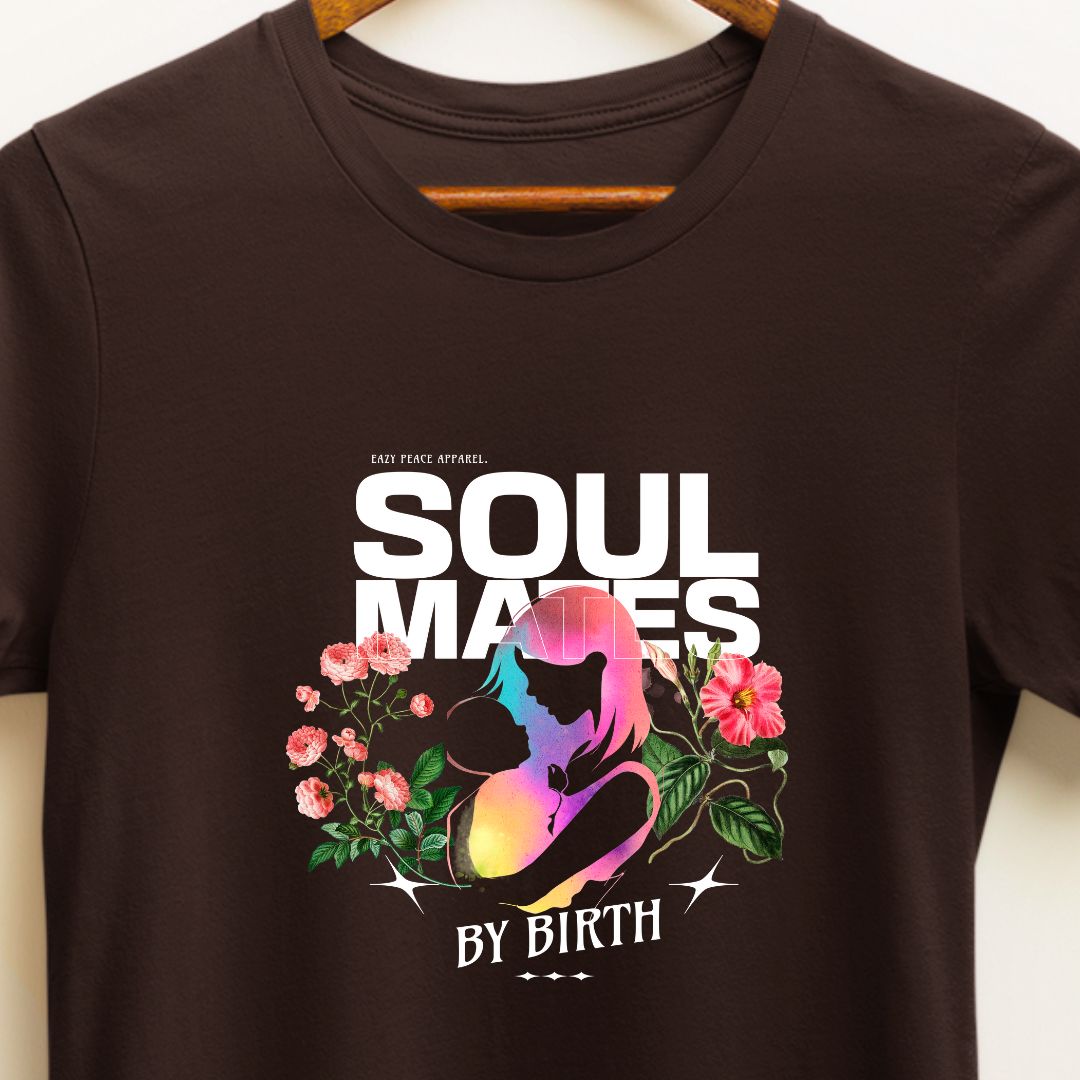 Soulmates by Birth: Mother and Child T-shirts