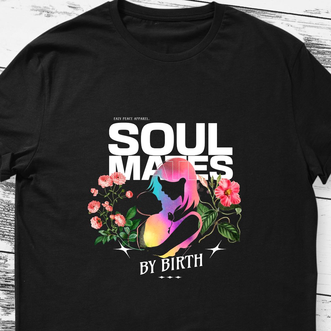 Soulmates by Birth: Mother and Child T-shirts