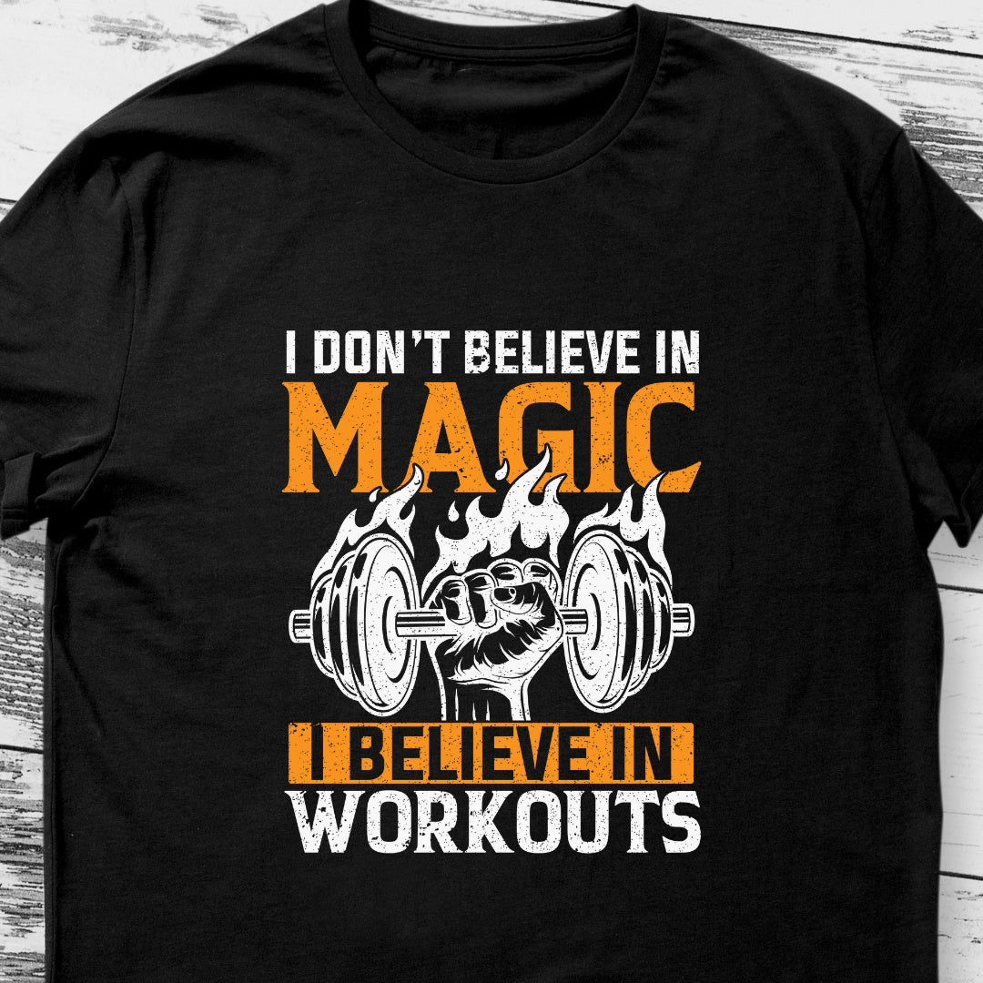 Workout Believer T-Shirt | Shop Now for Fitness Enthusiasts