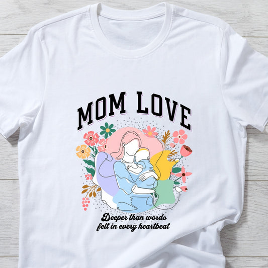 Express Your Love with Mom Love Deeper Than Words T-shirt