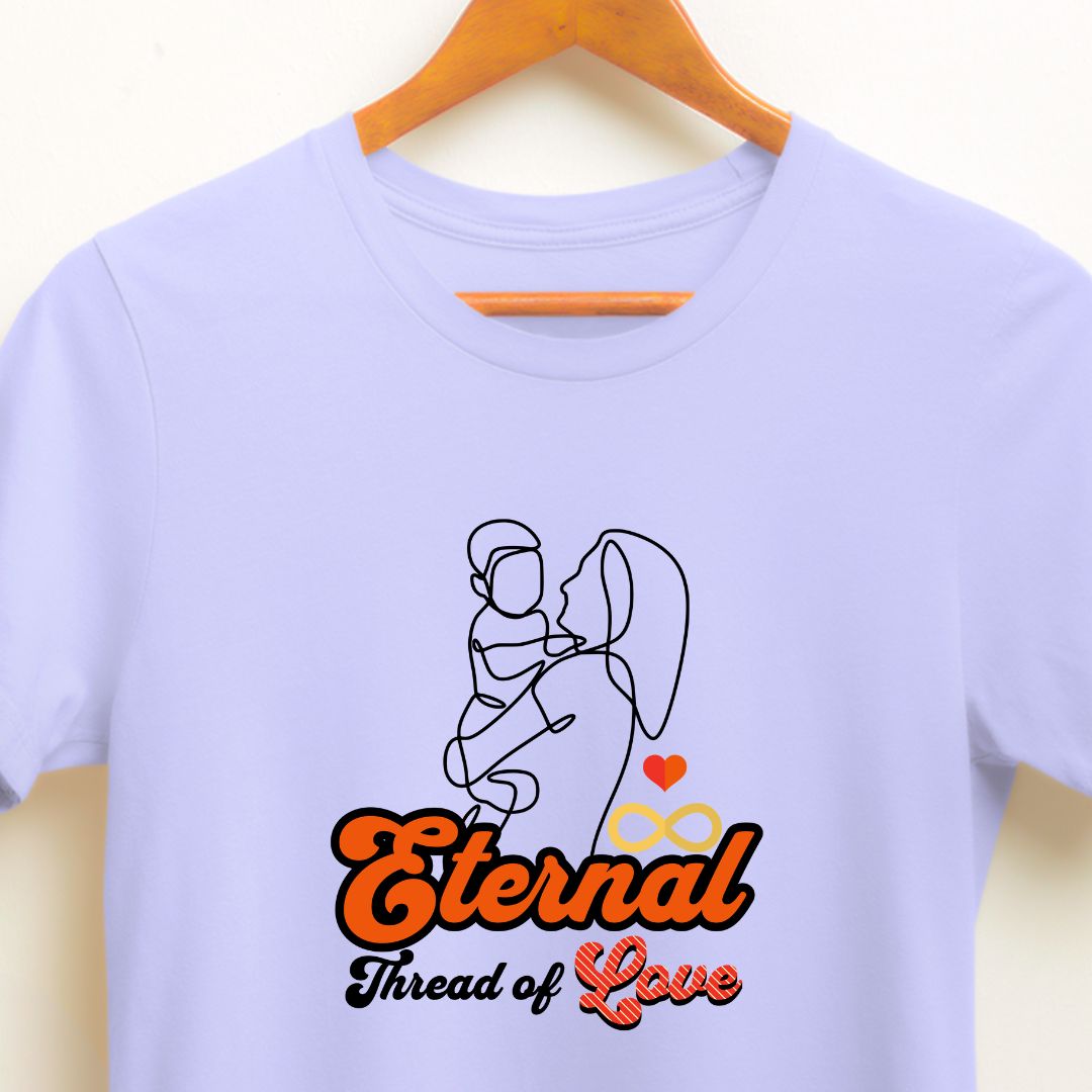 Eternal Thread of Love: Mother Bonding T-shirt