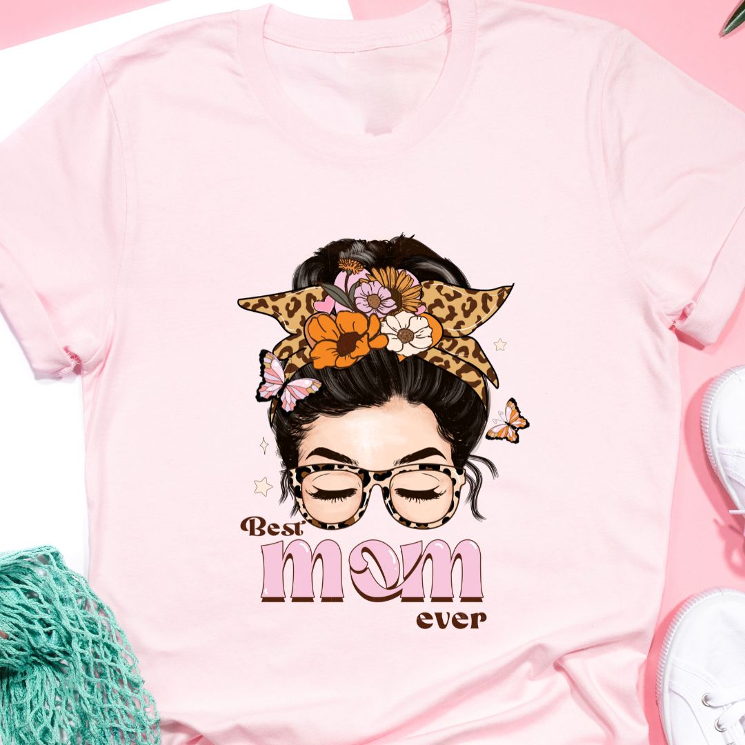 Best Mom Ever T-Shirt | Charming Graphic for the Perfect Mother's Day Gift