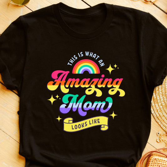 Amazing Mom Graphic T-shirt | Perfect Gift for Mother's Day | Premium Cotton Tee