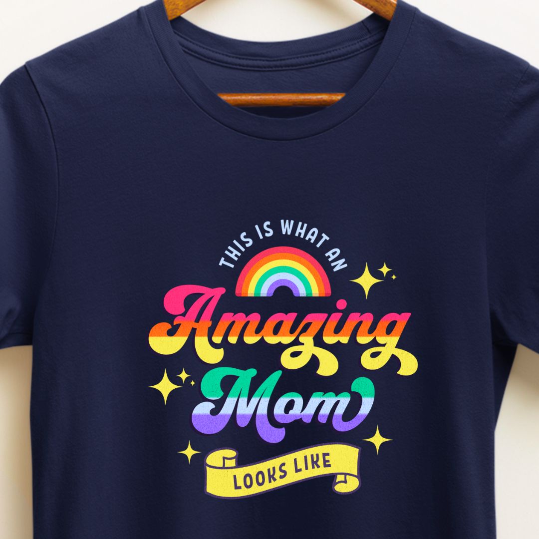 Amazing Mom Graphic T-shirt | Perfect Gift for Mother's Day | Premium Cotton Tee