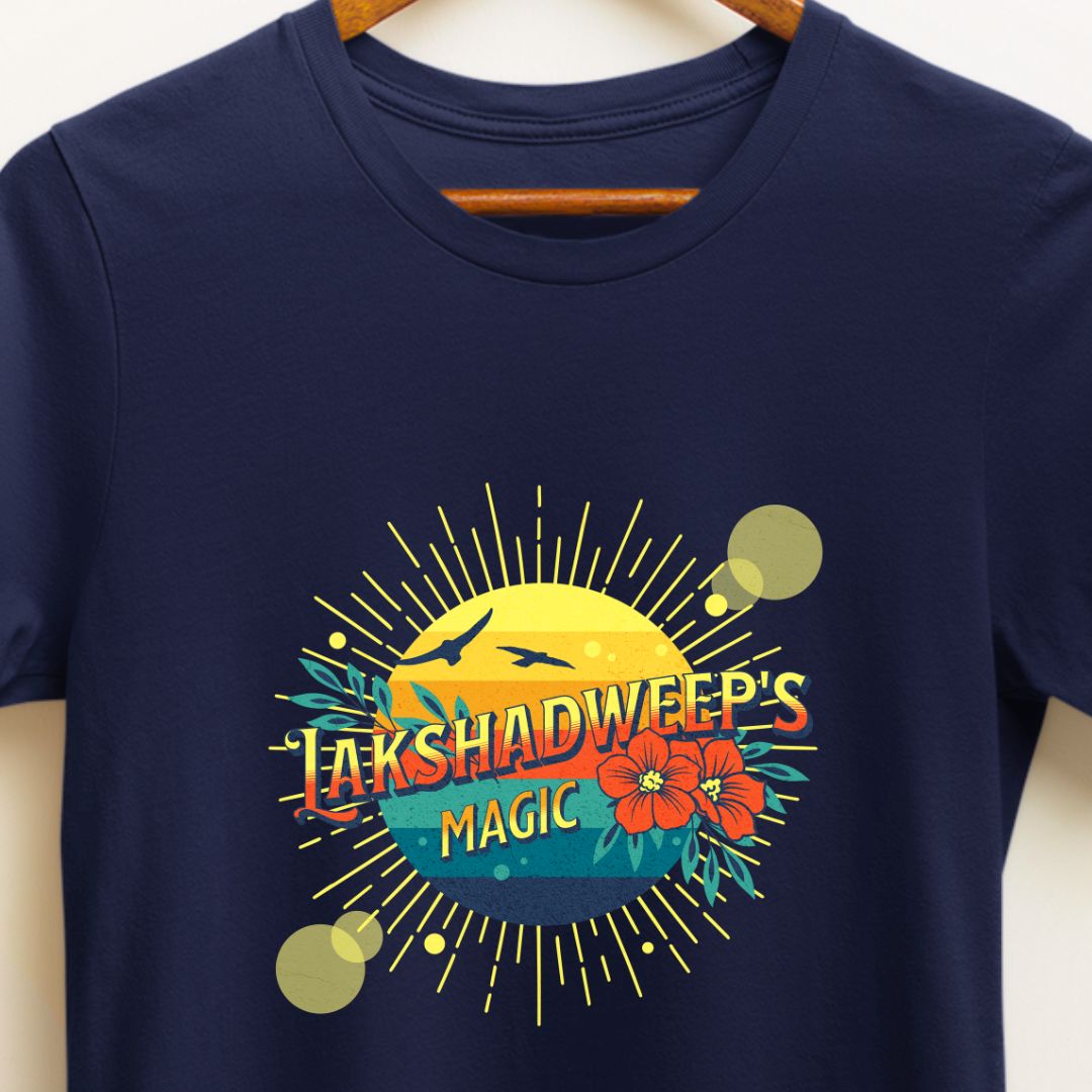 Discover Lakshadweep's Magic: Vacation T-Shirt