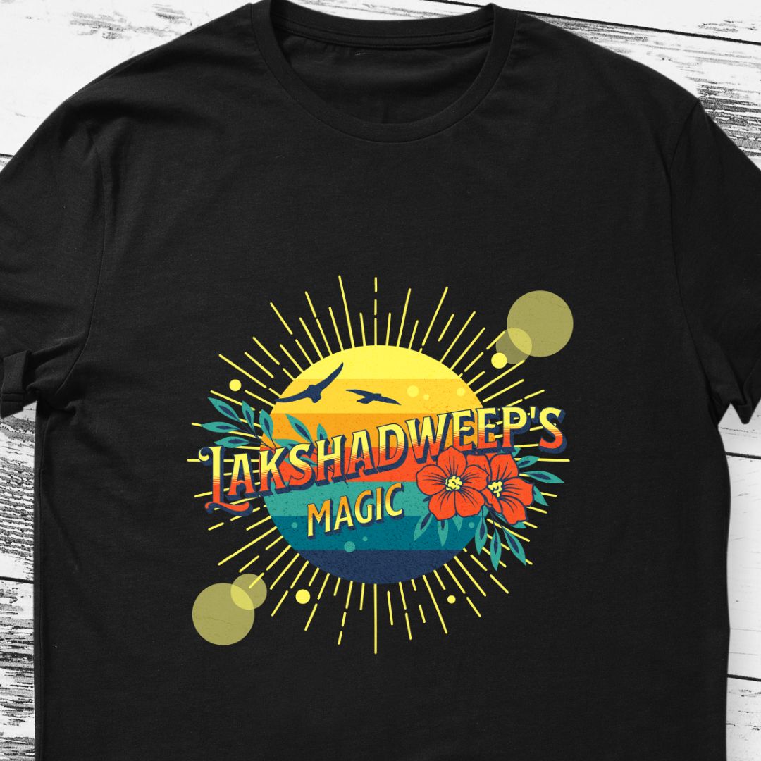 Discover Lakshadweep's Magic: Vacation T-Shirt