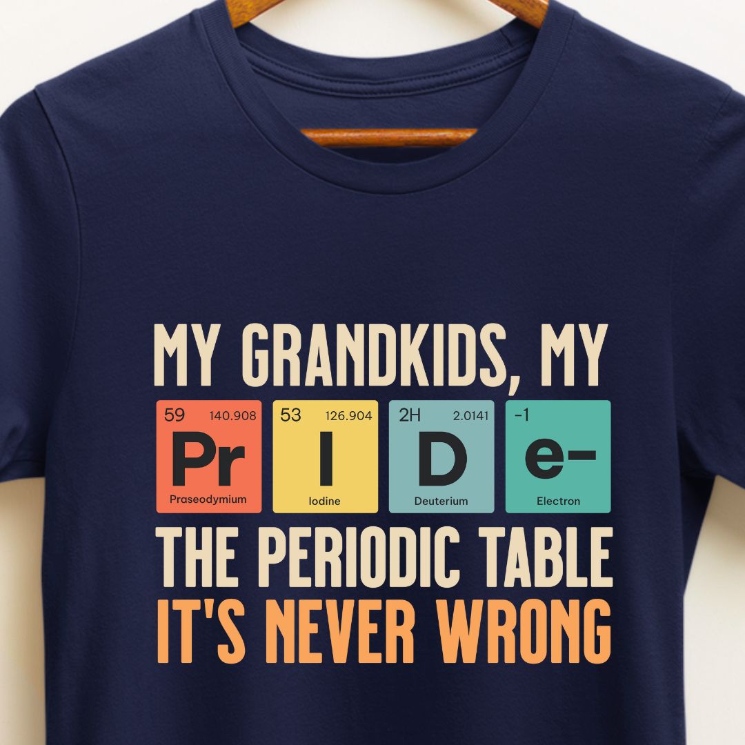 My Grandkids My Pride T-Shirt | Fun & Unique Design for Grandparents