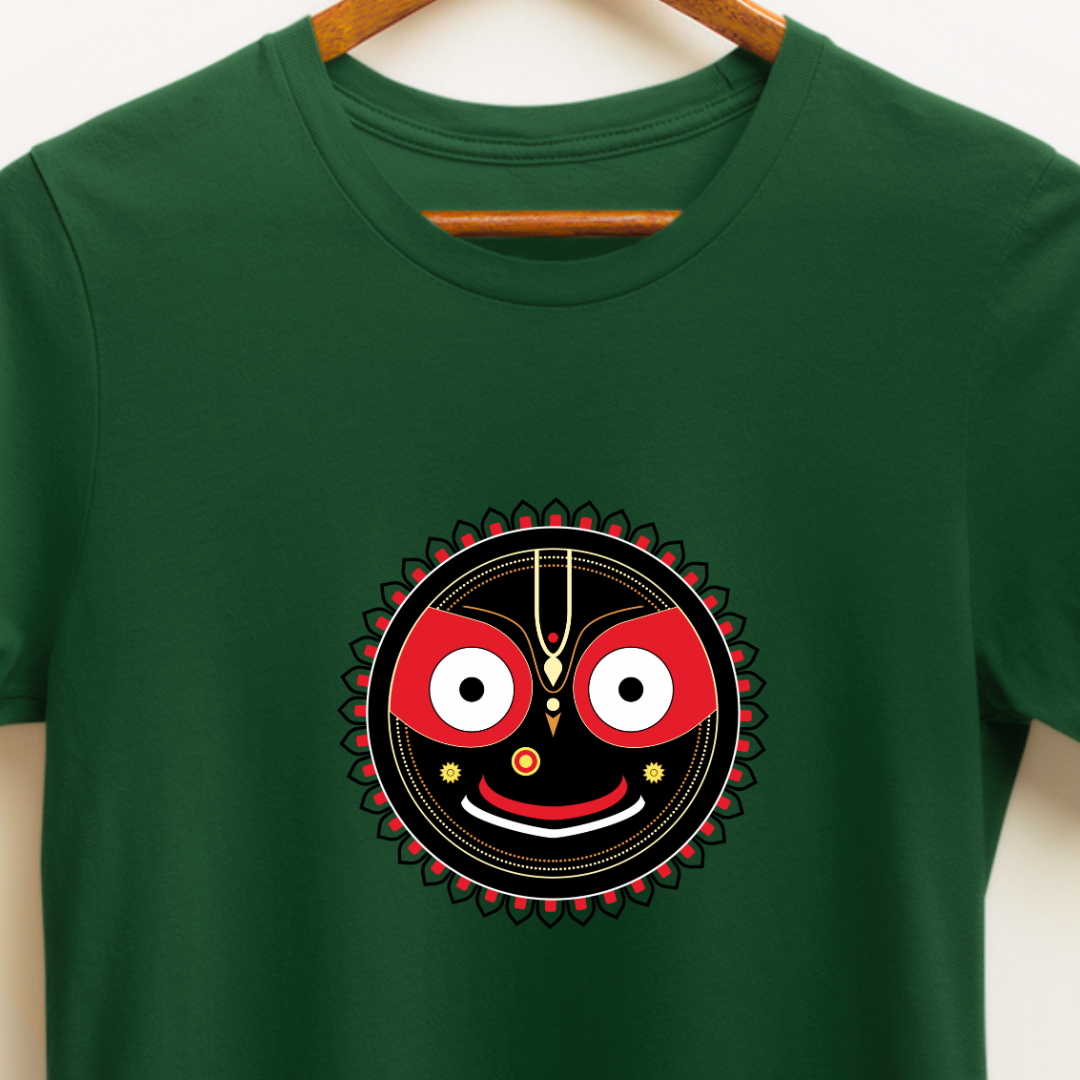 "Jagannath Puri T-Shirt – Devotional Apparel for Jagannath Devotees in India | Unisex Fit"