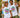 First Holi as His Queen & King, Couple Holi T-shirts in White