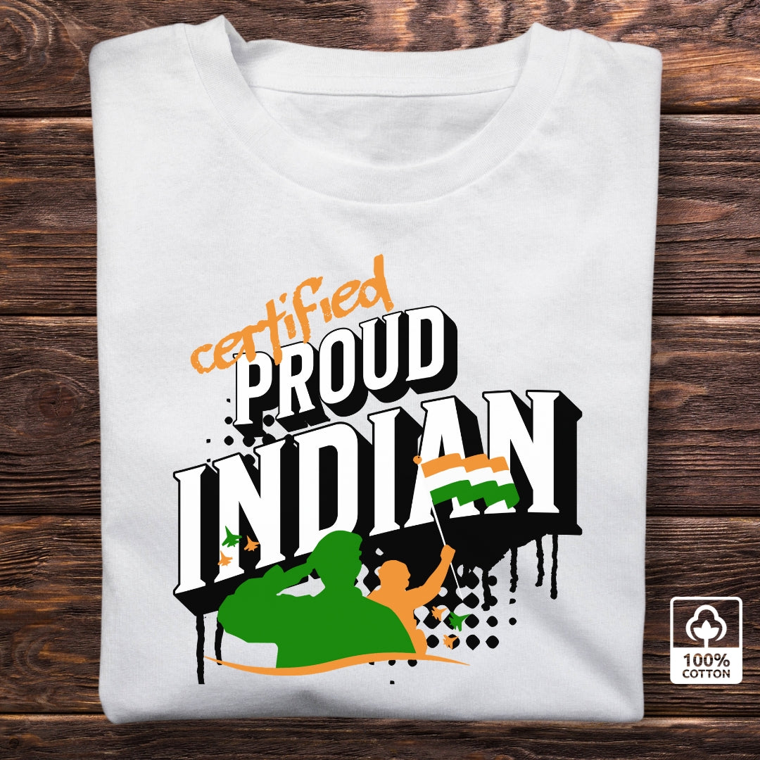 Certified Proud Indian T-shirt