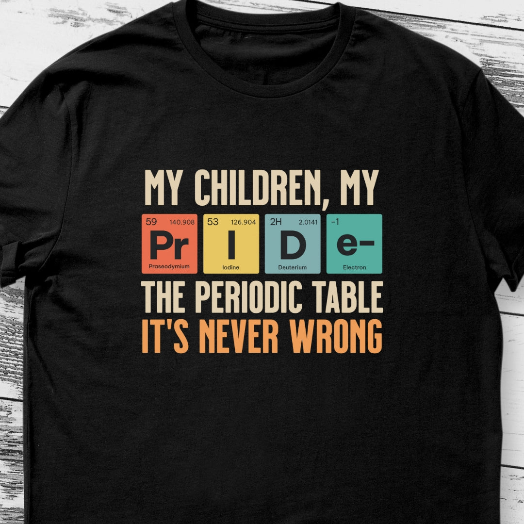 My Children My Pride T-shirt for Parents