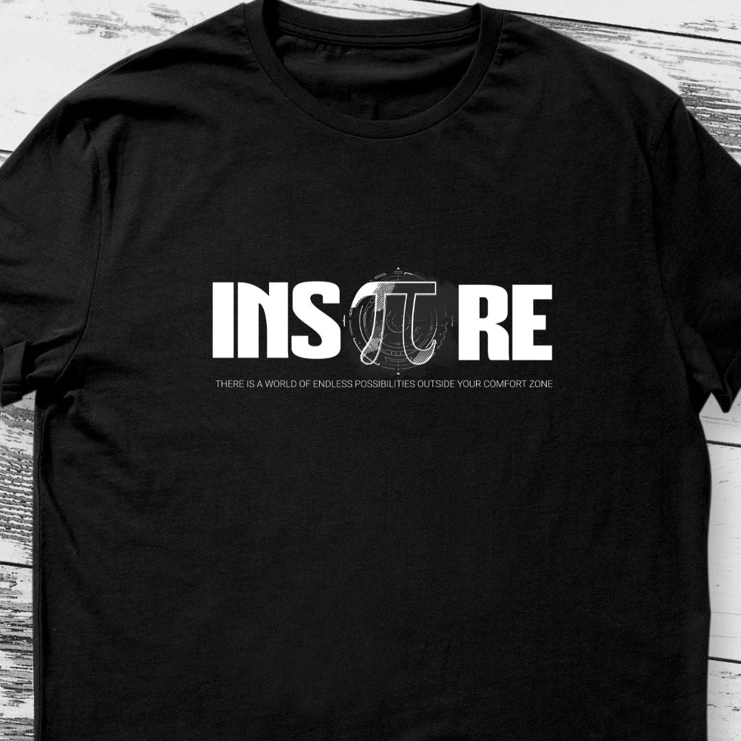 "Inspire" T-Shirt with Pi Symbol – Perfect for Math Lovers & Intellectuals | Unisex Fit