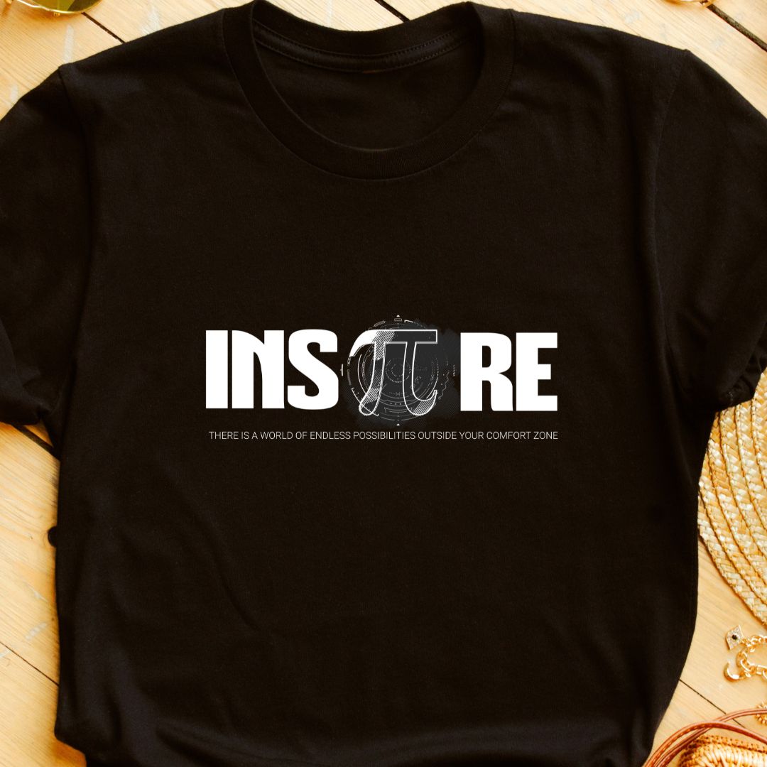 "Inspire" T-Shirt with Pi Symbol – Perfect for Math Lovers & Intellectuals | Unisex Fit