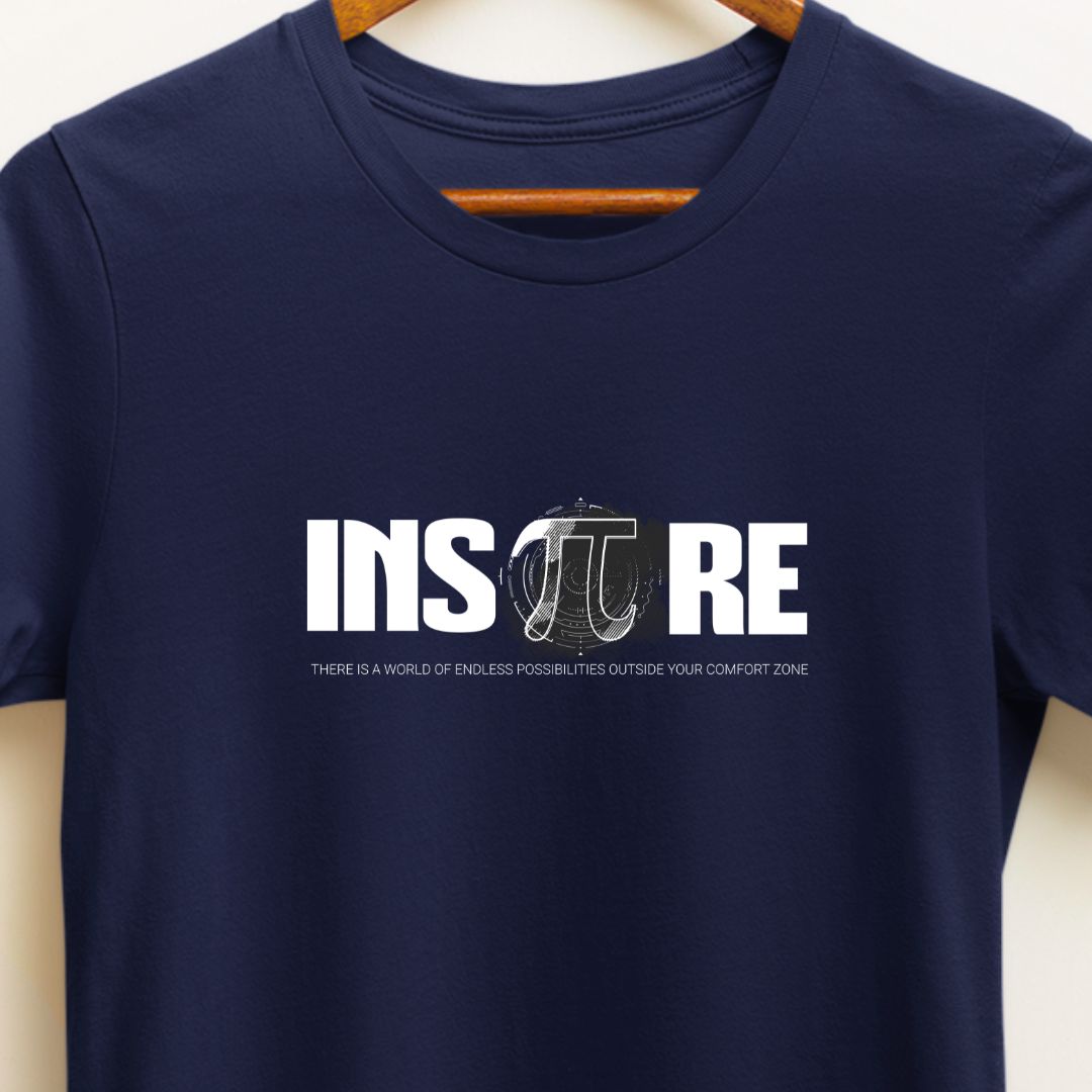 "Inspire" T-Shirt with Pi Symbol – Perfect for Math Lovers & Intellectuals | Unisex Fit