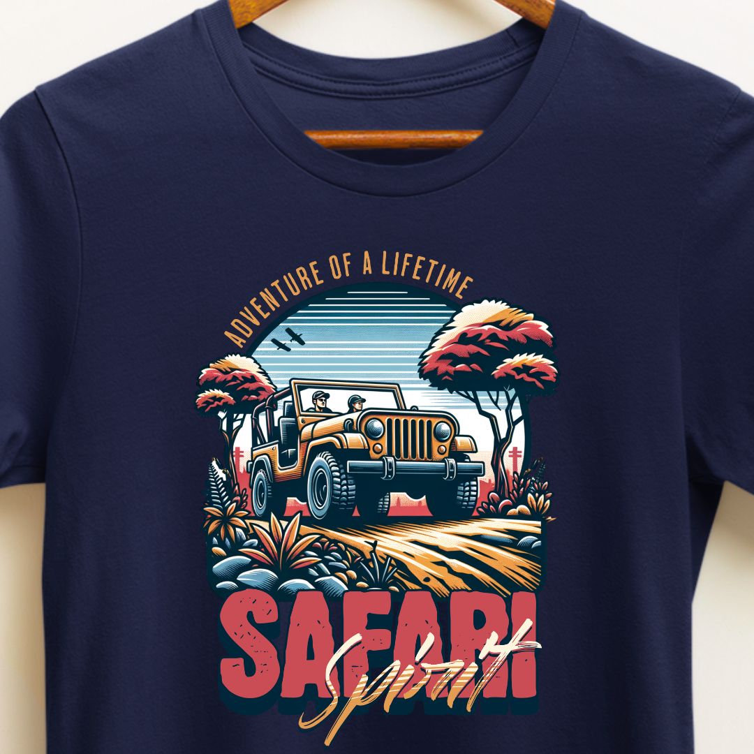 Adventure of a Lifetime Safari Spirit T-Shirt - Embrace the Wild