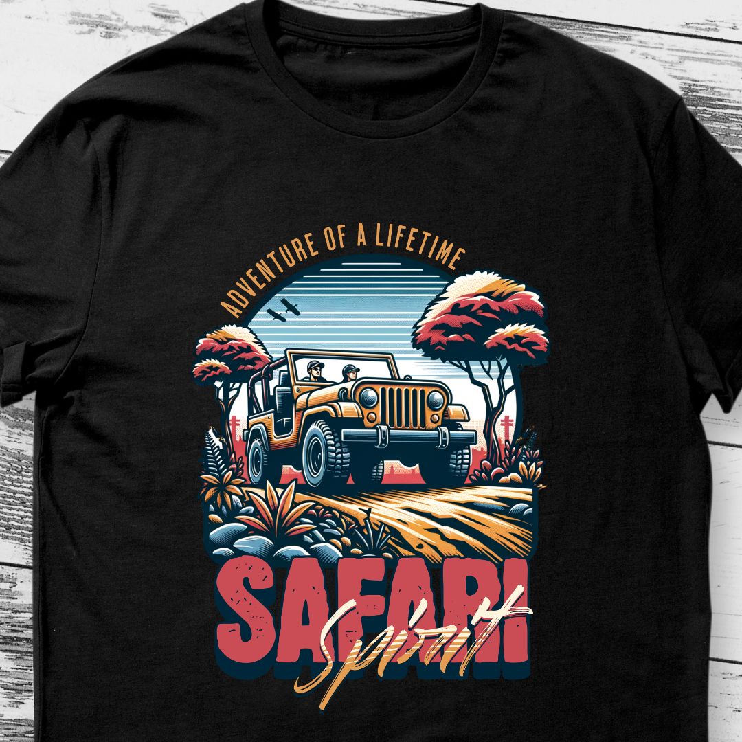 Adventure of a Lifetime Safari Spirit T-Shirt - Embrace the Wild