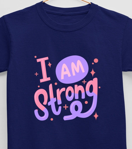 Empower Your Little Ones with Our 'I Am Strong' Children's T-Shirt