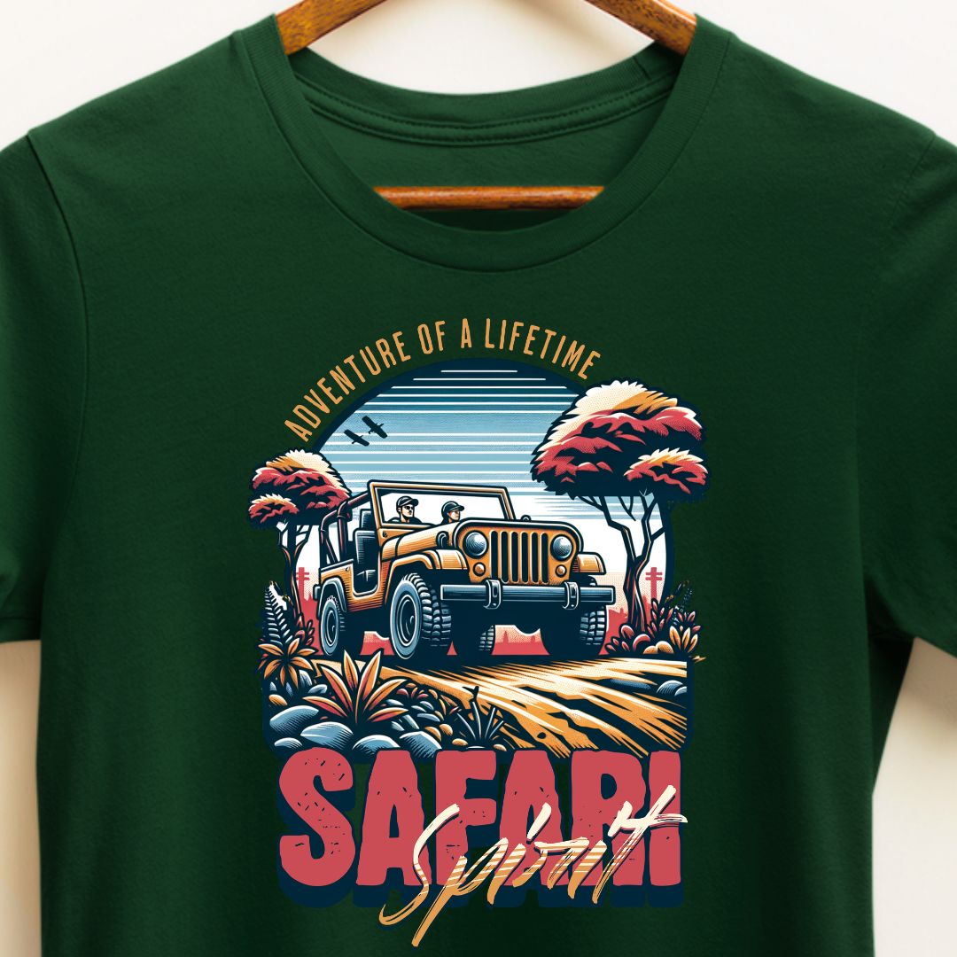 Adventure of a Lifetime Safari Spirit T-Shirt - Embrace the Wild