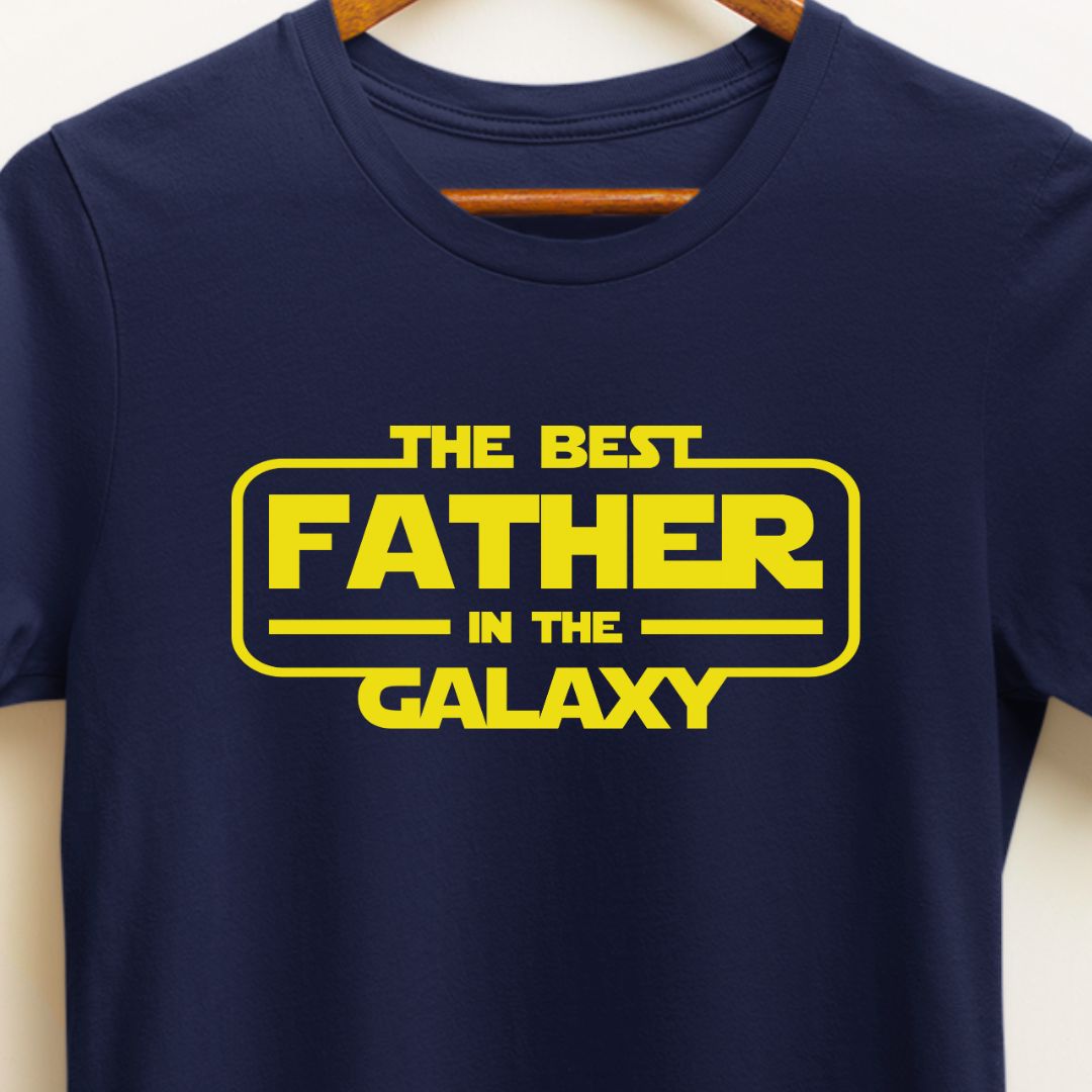 Father of the Galaxy T-Shirt | Inspired by Star Wars