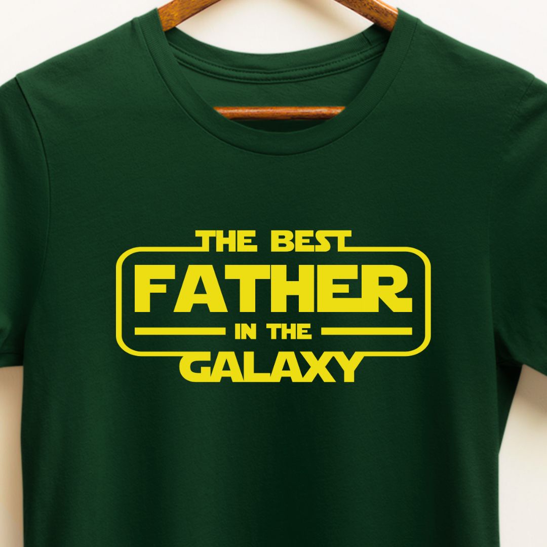 Father of the Galaxy T-Shirt | Inspired by Star Wars