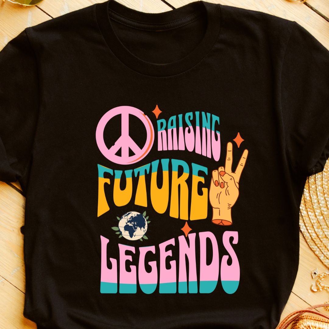 Raising Future Legends T-Shirt for Mothers and Teachers