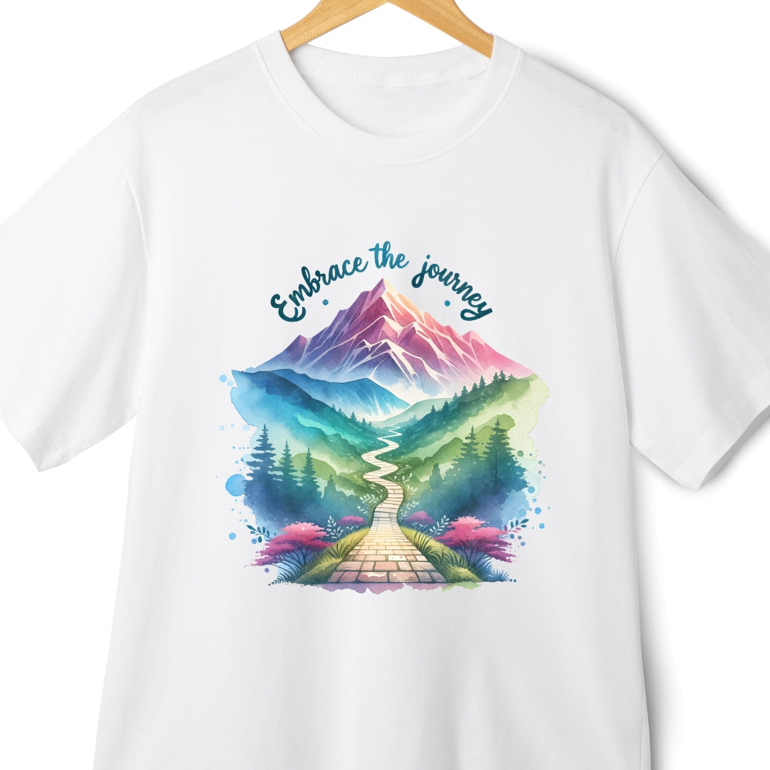 Embrace Your Journey: Nature Scene Oversized T-Shirt | Eazy Peace