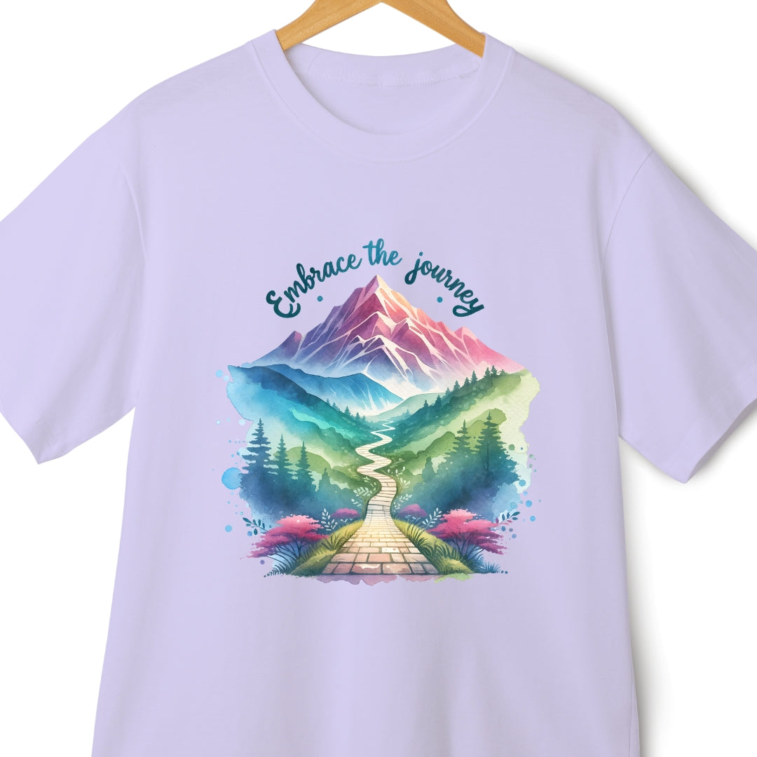 Embrace Your Journey: Nature Scene Oversized T-Shirt | Eazy Peace