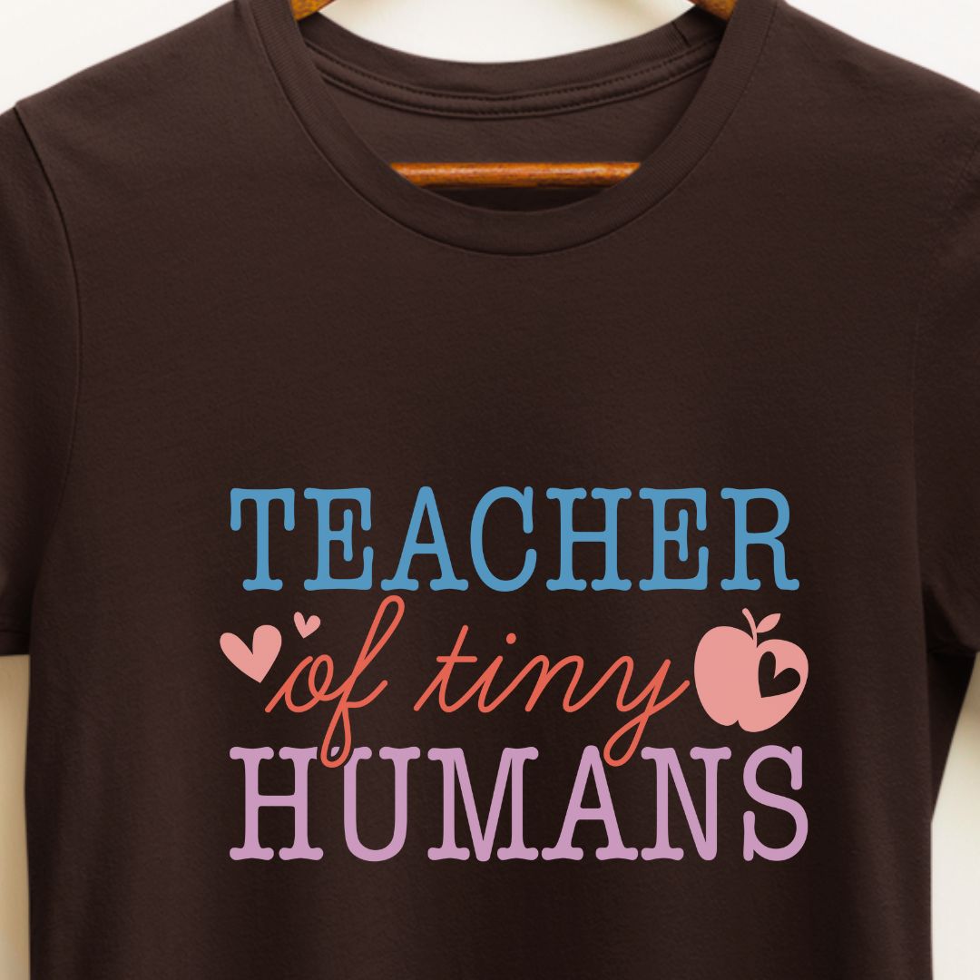 "Teacher of Tiny Humans" T-Shirt – Perfect for Educators & Early Childhood Teachers | Unisex Fit