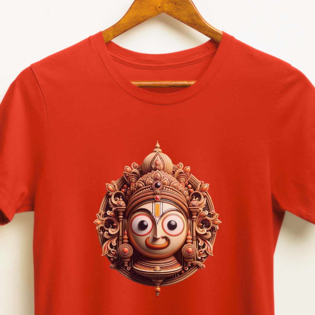 3D Style "Jai Jagannath" T-Shirt – Stunning Lord Jagannath Design for Devotees | Unisex Fit