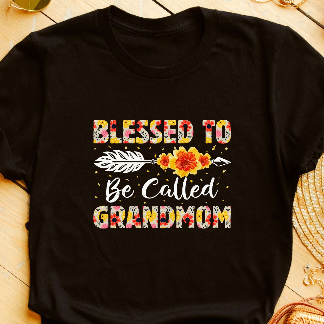 "Blessed to be Called Grandma" T-Shirt – Heartfelt Gift for Grandmothers | Unisex Fit