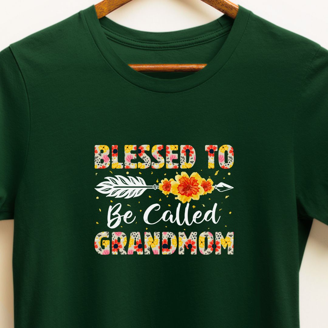 "Blessed to be Called Grandma" T-Shirt – Heartfelt Gift for Grandmothers | Unisex Fit