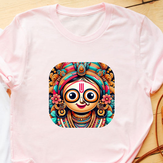 Colorful Odisha Jagannath Puri T-Shirt – Celebrate the Spirit of Puri with Divine Blessings | Unisex Fit