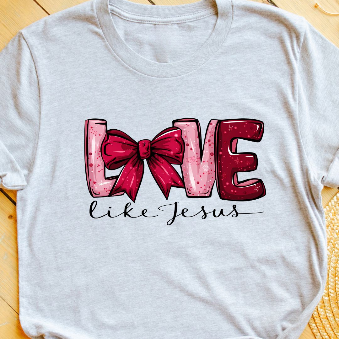 "Love Like Jesus" T-Shirt – Inspirational Christian Apparel for Faithful Living | Unisex Fit