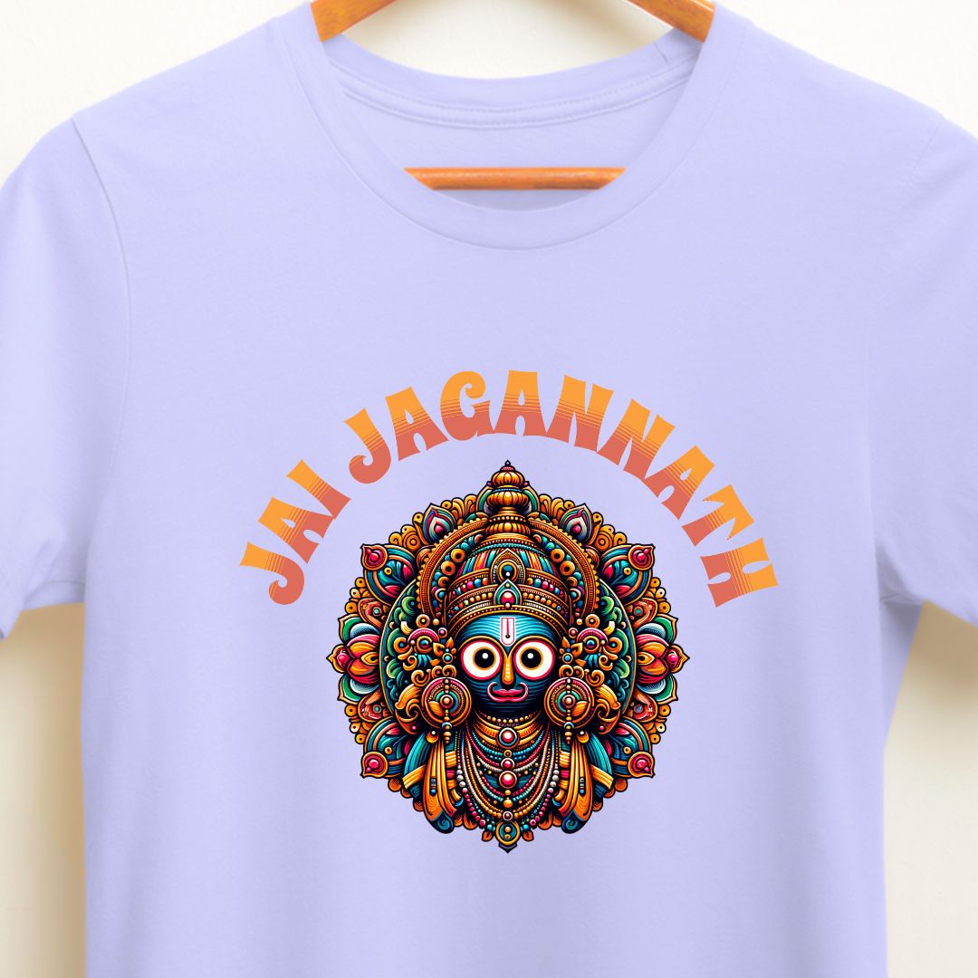 "Jai Jagannath" Devotional T-Shirt – Embrace the Spirit of Lord Jagannath | Unisex Fit