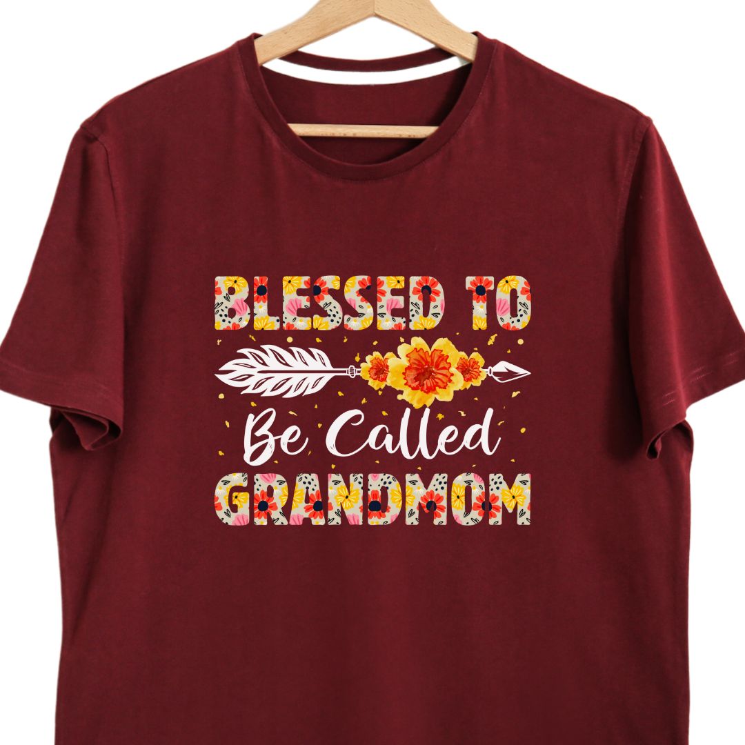 "Blessed to be Called Grandma" T-Shirt – Heartfelt Gift for Grandmothers | Unisex Fit