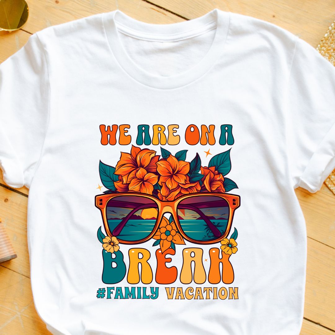 Matching Family T-shirt for Summer Vacation