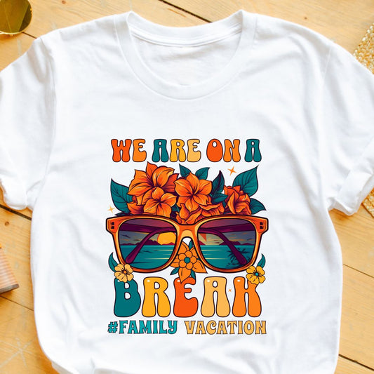 Matching Family T-shirt for Summer Vacation