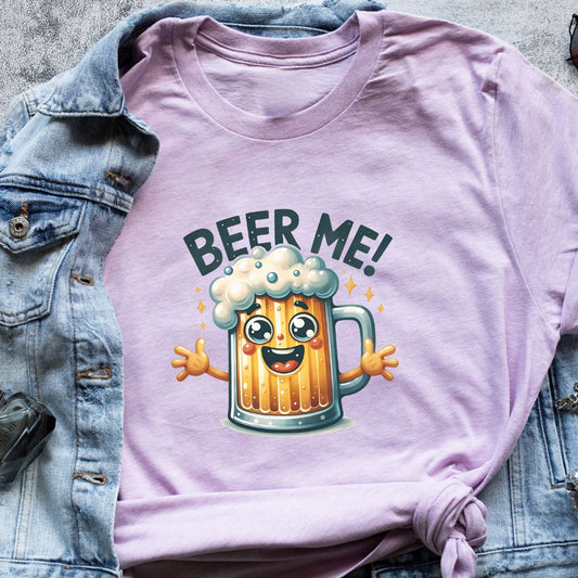 "Beer Me" T-Shirt – Funny & Simple Beer Lover's Tee | Perfect Gift for Beer Enthusiasts | Unisex Fit