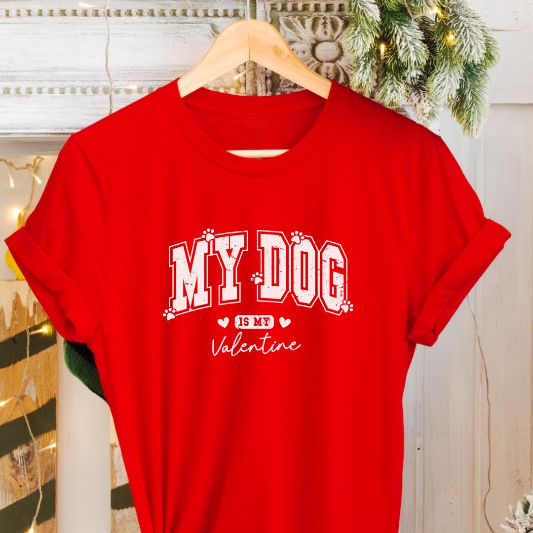 "My Cat is My Valentine" T-Shirt – Adorable Valentine’s Gift for Cat Lovers | Unisex Fit