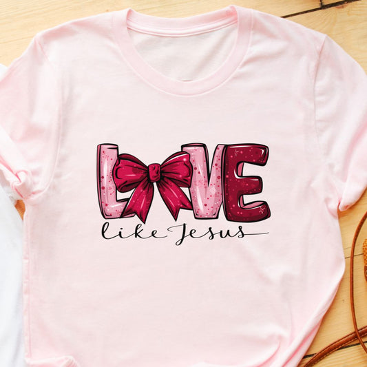 "Love Like Jesus" T-Shirt – Inspirational Christian Apparel for Faithful Living | Unisex Fit