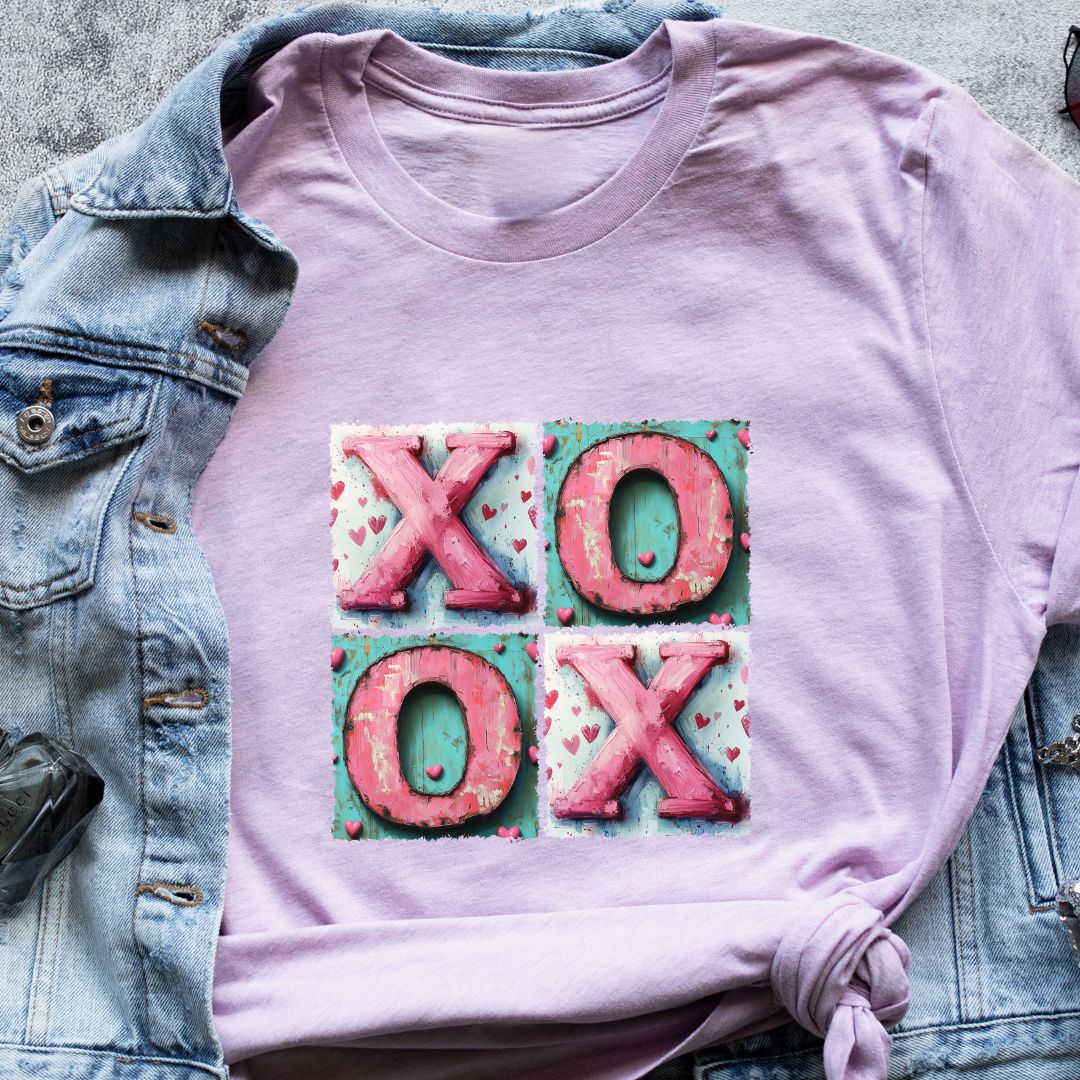 "XOXO Aesthetic T-Shirt – Elegant Minimalist Design for Everyday Style | Unisex Fit"