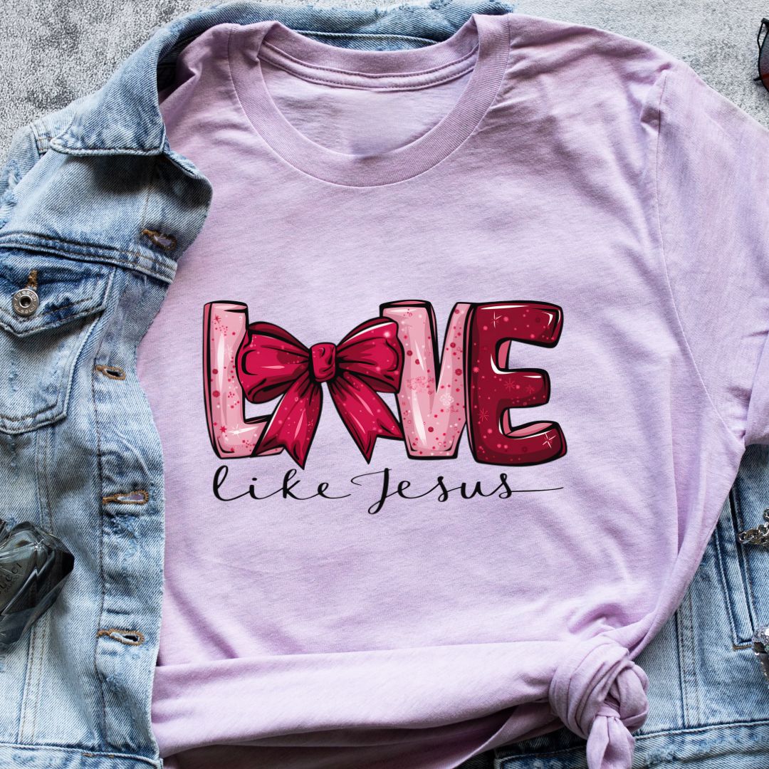 "Love Like Jesus" T-Shirt – Inspirational Christian Apparel for Faithful Living | Unisex Fit