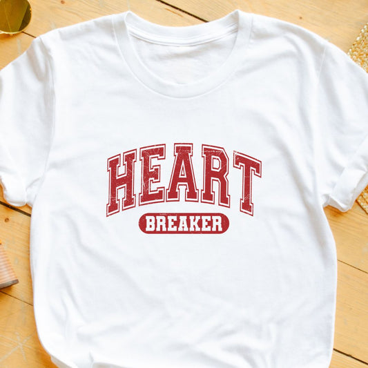 "Heart Breaker" T-Shirt – Bold & Stylish Valentine’s Gift | Unisex Fit