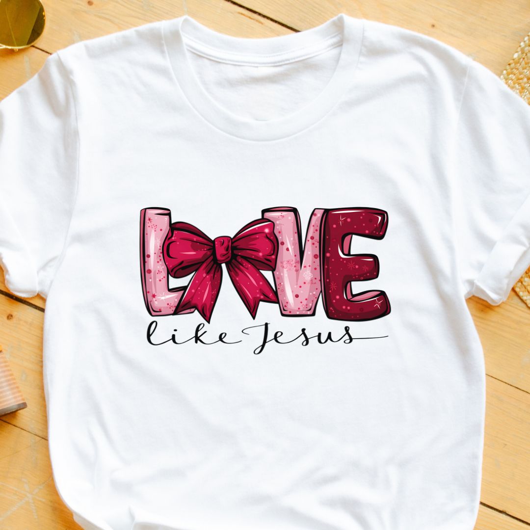 "Love Like Jesus" T-Shirt – Inspirational Christian Apparel for Faithful Living | Unisex Fit