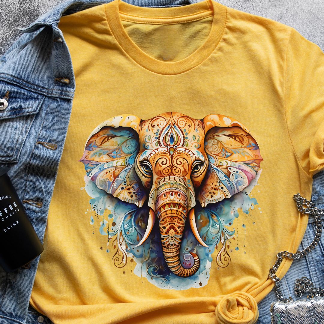 Modern Ganesha Graphic Tee for Festivals | Ganesh Chaturthi Special