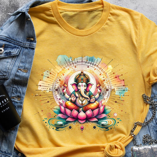 Abstract Ganesha T-Shirt | Trendy Design for Ganesh Chaturthi