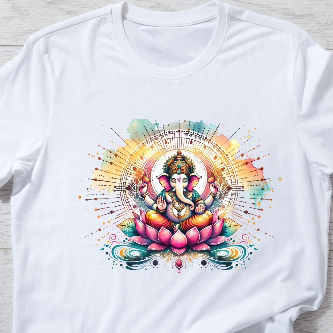 Abstract Ganesha T-Shirt | Trendy Design for Ganesh Chaturthi