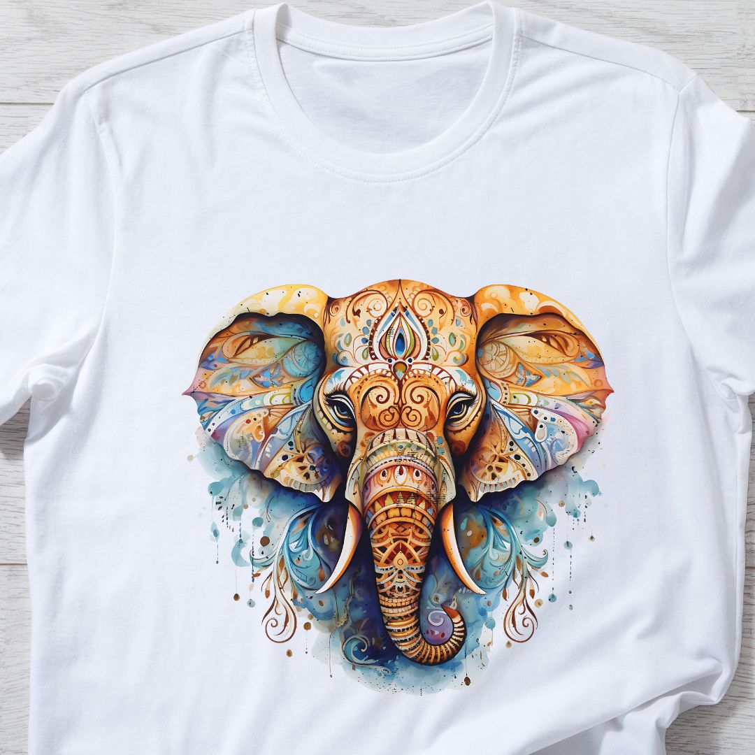 Modern Ganesha Graphic Tee for Festivals | Ganesh Chaturthi Special